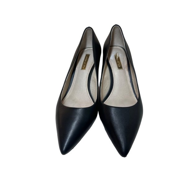 Louise et Cie Shoes - Louise et Cie Jordyna Pumps Pointed Toe Black Leather size 7